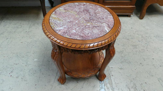 Carved Occasional Table