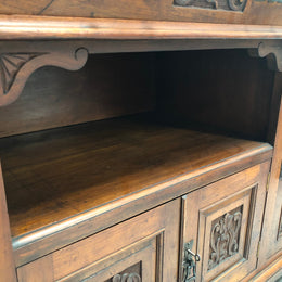 Beautifully Carved Edwardian Sideboard