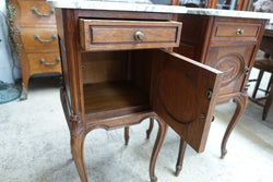 Pair Of French Oak Louis XV Style Bedsides | Antique & Vintage | Moonee Ponds Antiques | Australia Wide Delivery