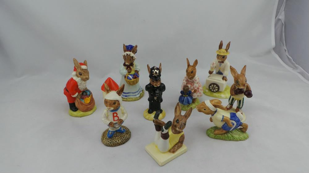 Collection Of Royal Doulton Bunnykins Figurines In Mint Condition | Antique & Vintage | Moonee Ponds Antiques | Australia Wide