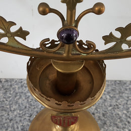 Antique Church Candle Holder