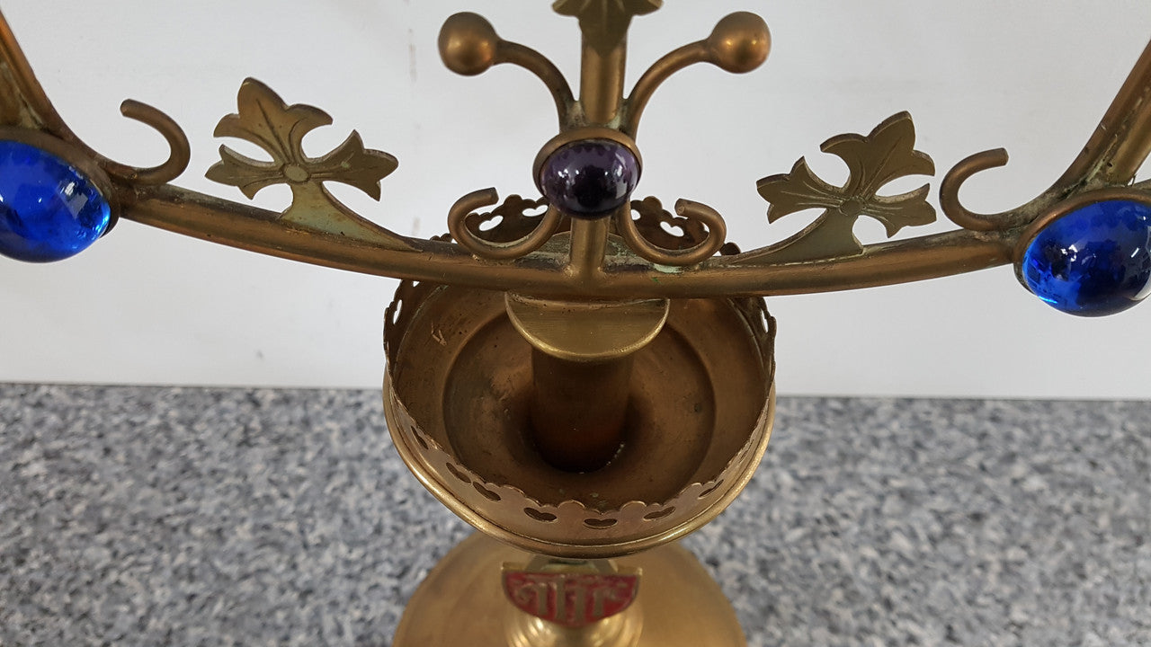 Antique Church Candle Holder | Antique & Vintage | Moonee Ponds Antiques | Australia Wide Delivery