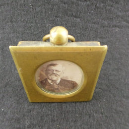 Miniature Antique Brass Picture Holder