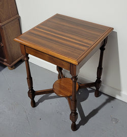 Art Deco Walnut Two Tier Occasional Table | Antique & Vintage | Moonee Ponds Antiques | Australia Wide Delivery