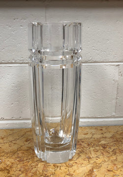 Swedish Orrefors Signed Tall Vase | Antique & Vintage | Moonee Ponds Antiques | Australia Wide Delivery