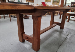 French Oak Farmhouse Table With Extension Leaves | Antique & Vintage | Moonee Ponds Antiques | Australia Wide Delivery