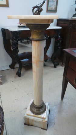 French 19th Century Marble Pedestal | Antique & Vintage | Moonee Ponds Antiques | Australia Wide Delivery
