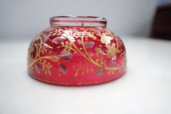 Bohemian Moser Style Cranberry Art Glass | Antique & Vintage | Moonee Ponds Antiques | Australia Wide Delivery
