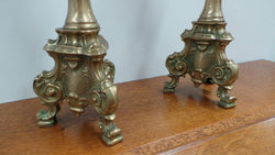Pair of Brass Candlesticks | Antique & Vintage | Moonee Ponds Antiques | Australia Wide Delivery