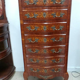 Antique French Marquetry Semainier