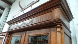 French Oak Two Door Bookcase | Antique & Vintage | Moonee Ponds Antiques | Australia Wide Delivery