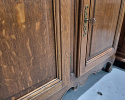 French Louis 15th Style 3 Door Wooden Top Sideboard | Antique & Vintage | Moonee Ponds Antiques | Australia Wide Delivery