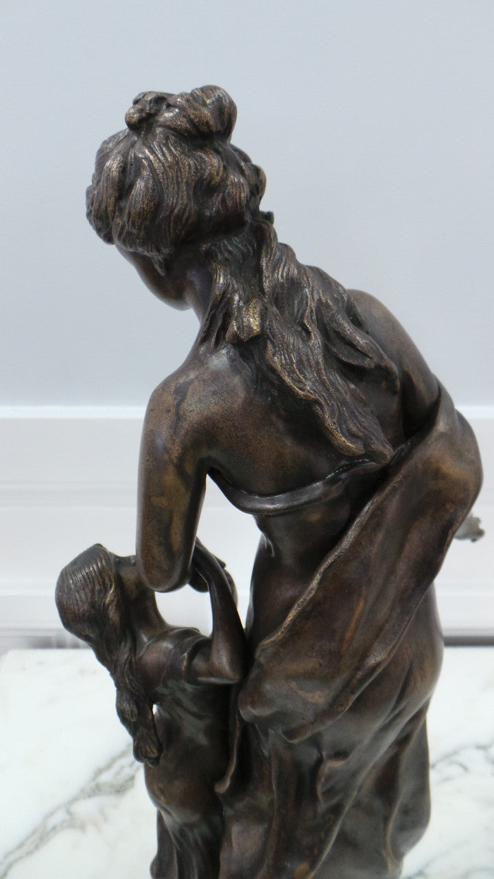 Antique French Bronze Statue by Marthurin Moreau | Antique & Vintage | Moonee Ponds Antiques | Australia Wide Delivery