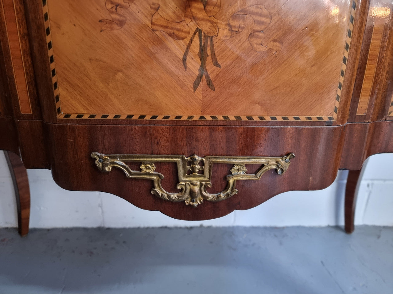 Beautiful French Marquetry Inlaid Transitional Commode | Antique & Vintage | Moonee Ponds Antiques | Australia Wide Delivery