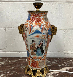 Japanese Imari Style Lamp Base | Antique & Vintage | Moonee Ponds Antiques | Australia Wide Delivery