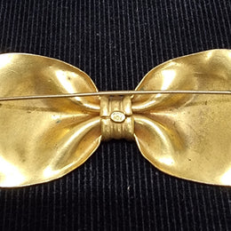 Vintage gilt brass neck tie brooch in great original condition. Stamped 187. Please view photos as they help form part of the description.