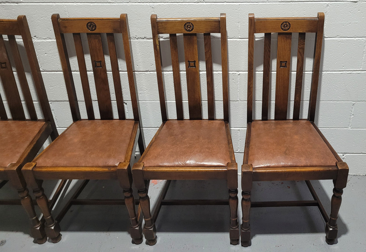 Fabulous Small Oak Extension Table & Four Dinning Chairs | Antique & Vintage | Moonee Ponds Antiques | Australia Wide Delivery
