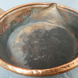 Antique French Copper Saucepan