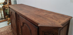 Late 18th Century French Oak Carved Two Door Sideboard | Antique & Vintage | Moonee Ponds Antiques | Australia Wide Delivery