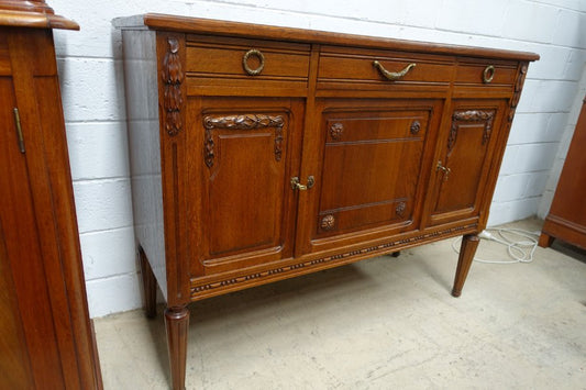 French oak petite sideboard