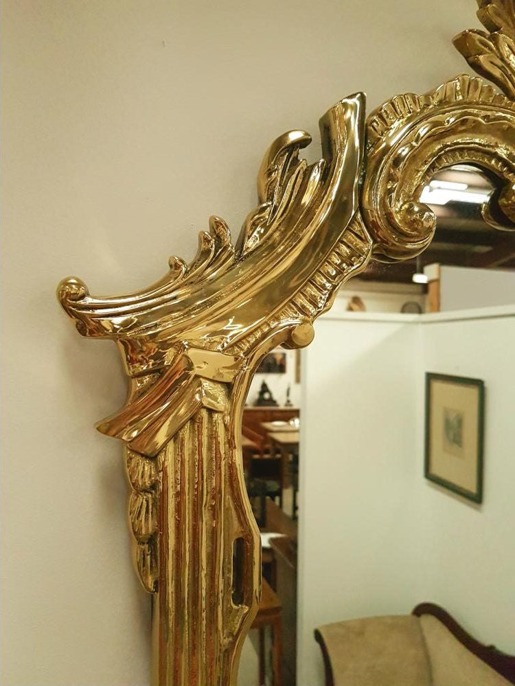 High Quality Japanese Brass Mirror | Antique & Vintage | Moonee Ponds Antiques | Australia Wide Delivery