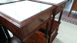 Pair of High End Mahogany Bedside Cabinets | Antique & Vintage | Moonee Ponds Antiques | Australia Wide Delivery