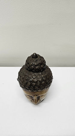 Antique Bronze Buddha Head | Antique & Vintage | Moonee Ponds Antiques | Australia Wide Delivery