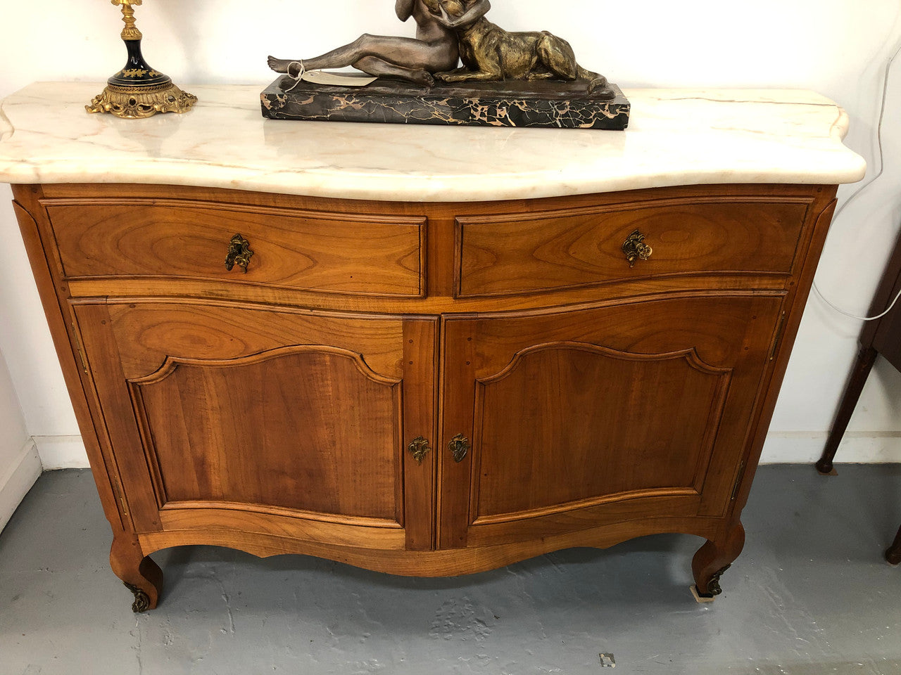 Antique French Walnut Louis XV Style Queen Size Bed | Antique & Vintage | Moonee Ponds Antiques | Australia Wide Delivery