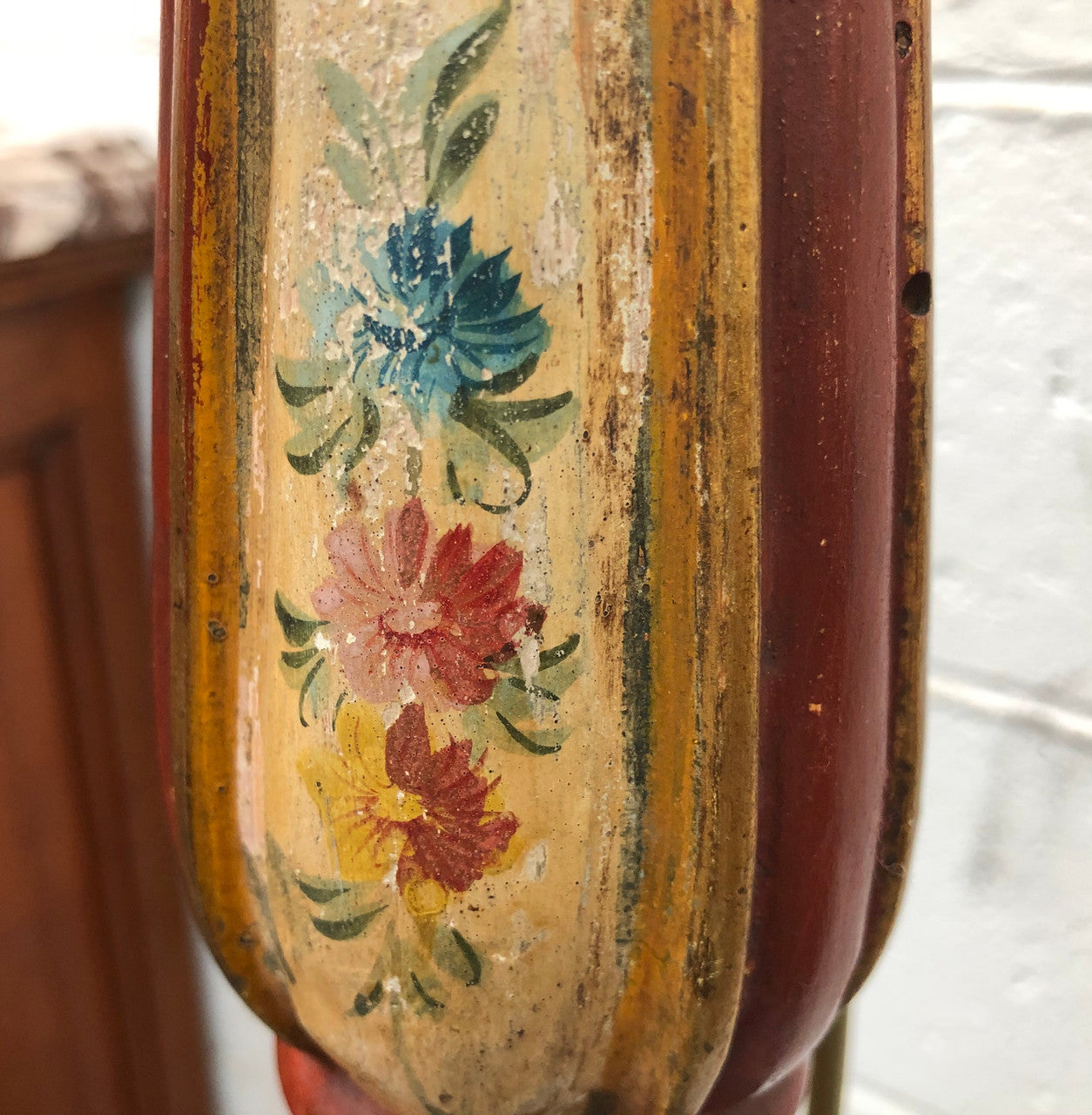 Painted Standard Lamp Base | Antique & Vintage | Moonee Ponds Antiques | Australia Wide