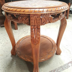 Carved Occasional Table | Antique & Vintage | Moonee Ponds Antiques | Australia Wide Delivery