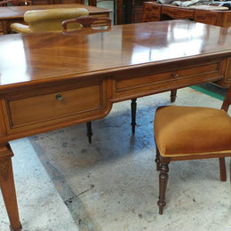 Large Walnut Desk