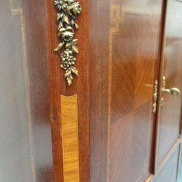 French Inlaid Music Cabinet