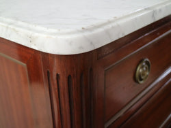 French Mahogany Louis XVI Style Seven Drawer Semainier | Antique & Vintage | Moonee Ponds Antiques | Australia Wide Delivery