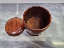 Cedar Polished Covered Box | Antique & Vintage | Moonee Ponds Antiques | Australia Wide Delivery