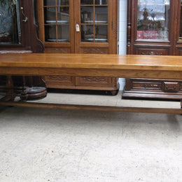 French Oak Farmhouse Table-1
