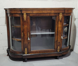 Victorian Rosewood Inlaid Side Cabinet-Credenza | Antique & Vintage | Moonee Ponds Antiques | Australia Wide Delivery