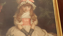 Cherry Ripe Oleograph | Antique & Vintage | Moonee Ponds Antiques | Australia Wide Delivery