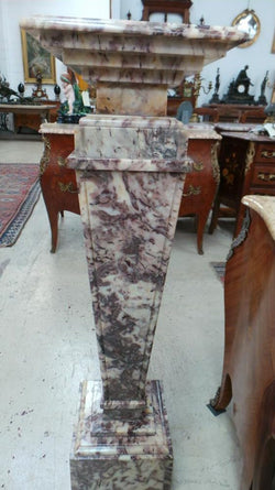 Marble Pedestal | Antique & Vintage | Moonee Ponds Antiques | Australia Wide Delivery