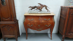 French Marquetry Marble Top Commode | Antique & Vintage | Moonee Ponds Antiques | Australia Wide Delivery