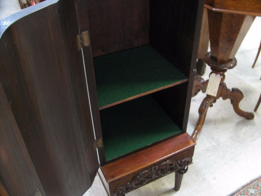 Flame Mahogany Side Cabinet