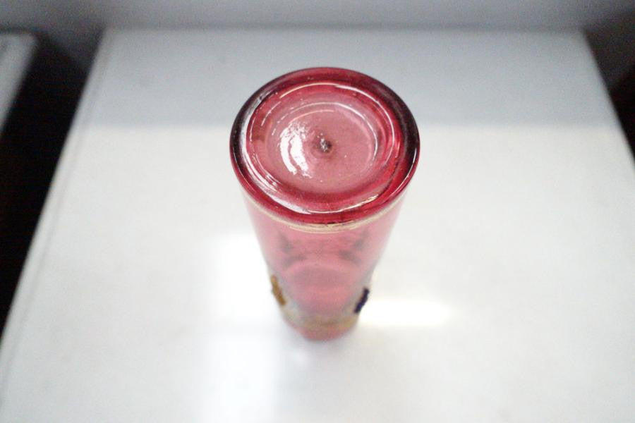 Bohemian Moser Style Cranberry Art Glass-3 | Antique & Vintage | Moonee Ponds Antiques | Australia Wide Delivery