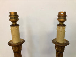 Pair of Stunning Bronze Gilt Lamp Bases | Antique & Vintage | Moonee Ponds Antiques | Australia Wide Delivery