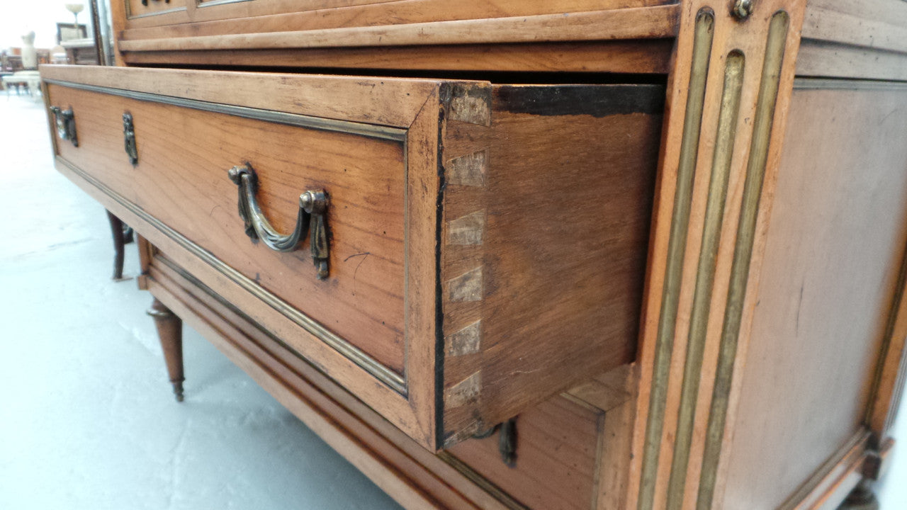 A Fabulous Continental 19th Century Walnut Three Drawer Commode | Antique & Vintage | Moonee Ponds Antiques | Australia Wide Delivery