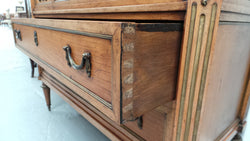 A Fabulous Continental 19th Century Walnut Three Drawer Commode | Antique & Vintage | Moonee Ponds Antiques | Australia Wide Delivery