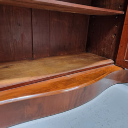 Beautiful Antique Victorian Mahogany two door Chiffonier. Plenty of storage space with one drawer and the two doors open up to a shelved area. It is in good restored condition.
