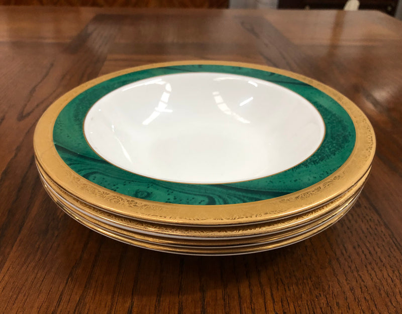 Vintage Sosume Emperor Green Dinner Set