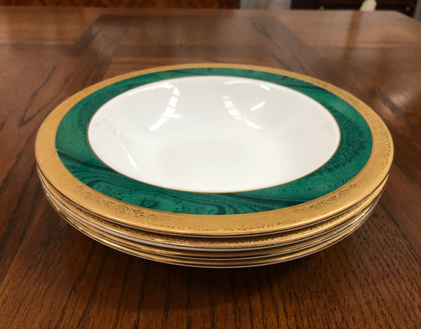 Vintage Sosume Emperor Green Dinner Set