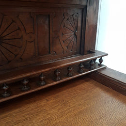 French Gothic Hall Cabinet