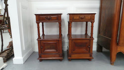 Pair of Louis XV Style Walnut Bedside Cabinets | Antique & Vintage | Moonee Ponds Antiques | Australia Wide Delivery