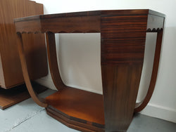 Walnut Art Deco Console Table | Antique & Vintage | Moonee Ponds Antiques | Australia Wide Delivery